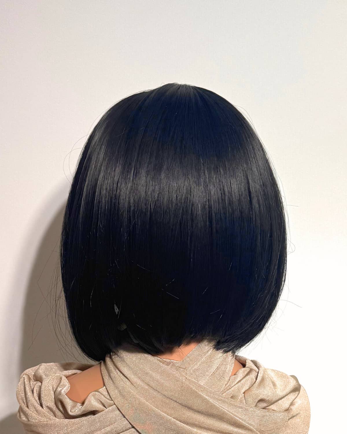 Aurora: Zwarte handband bob Synthetische Wig