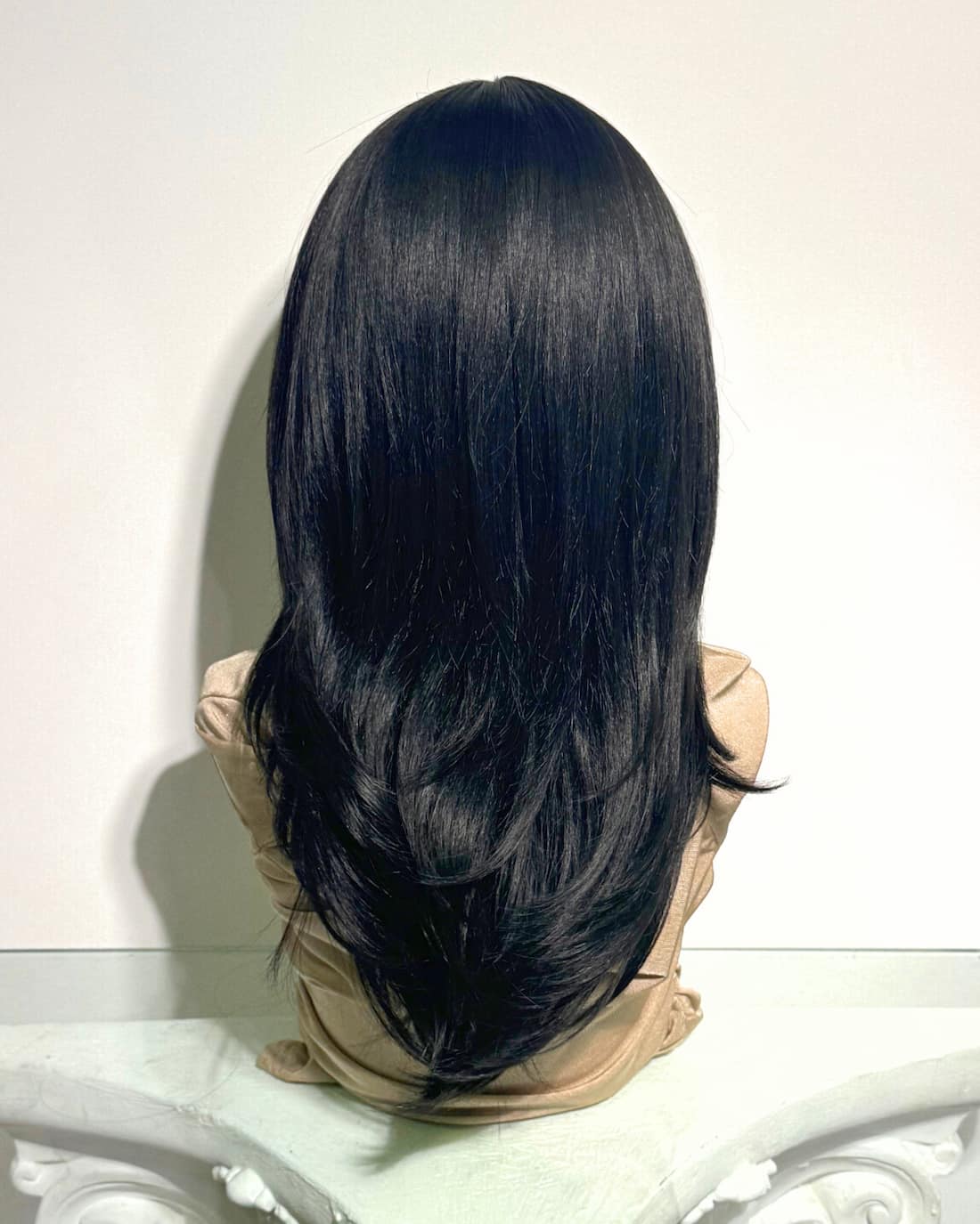 Eleanor: Eleanor zwart kort Synthetische Wig