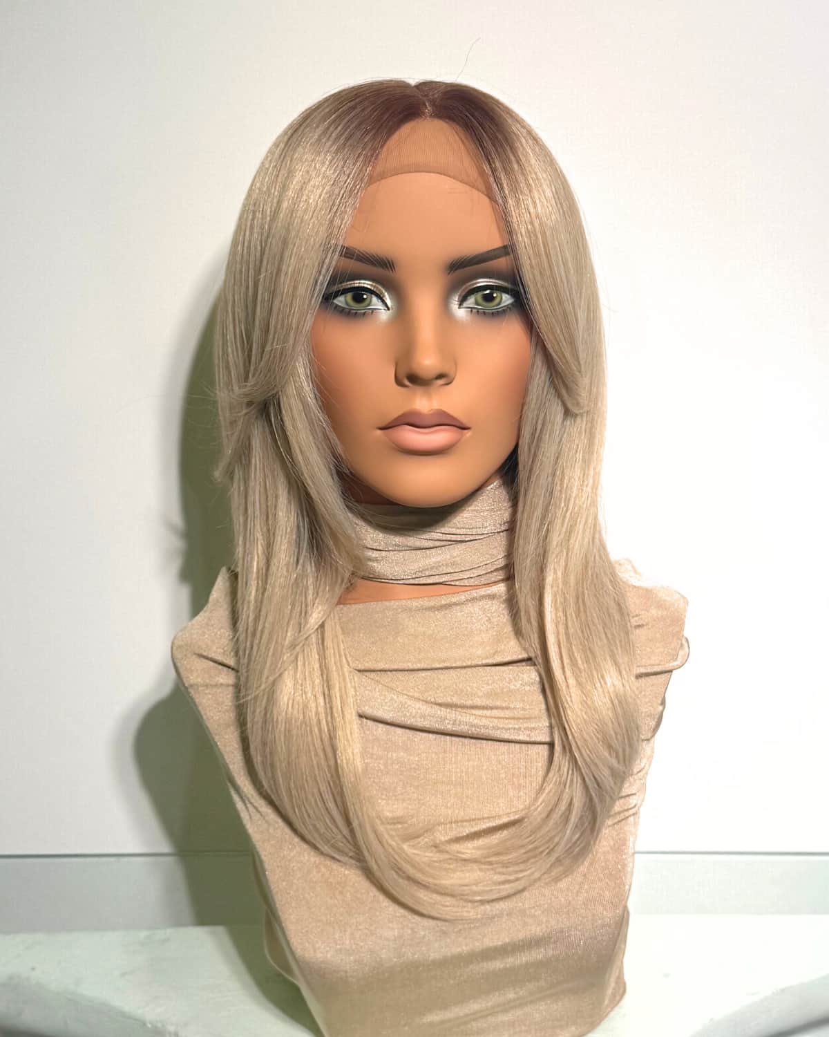 Golden: Blonde bob Synthetische Wig