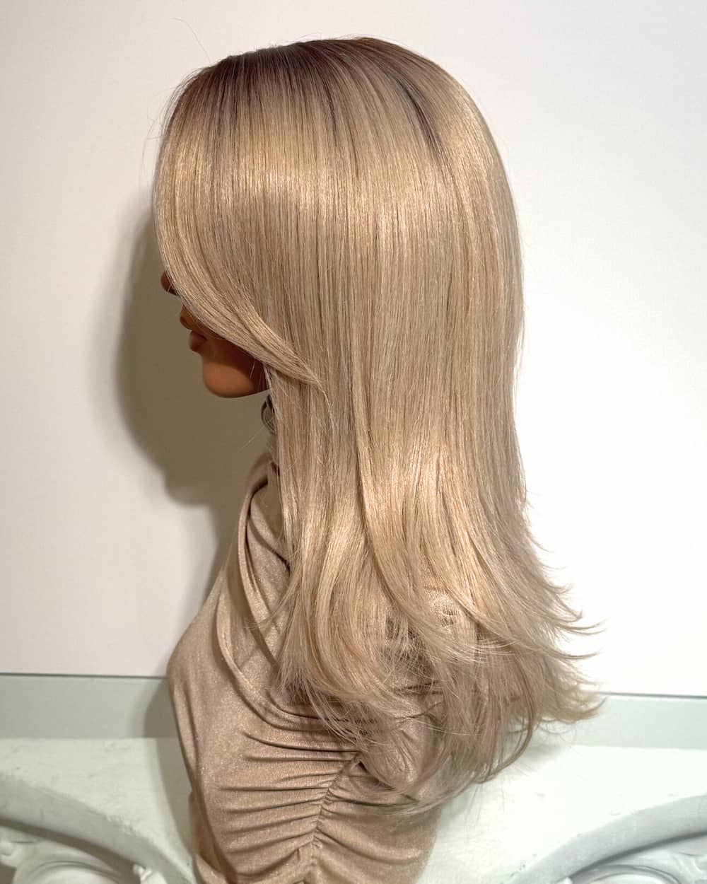 Golden: Blonde bob Synthetische Wig