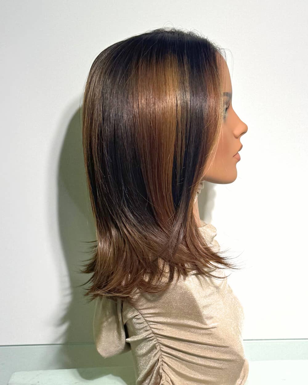 Velour : Velour Bob Bruin Synthetische Wig