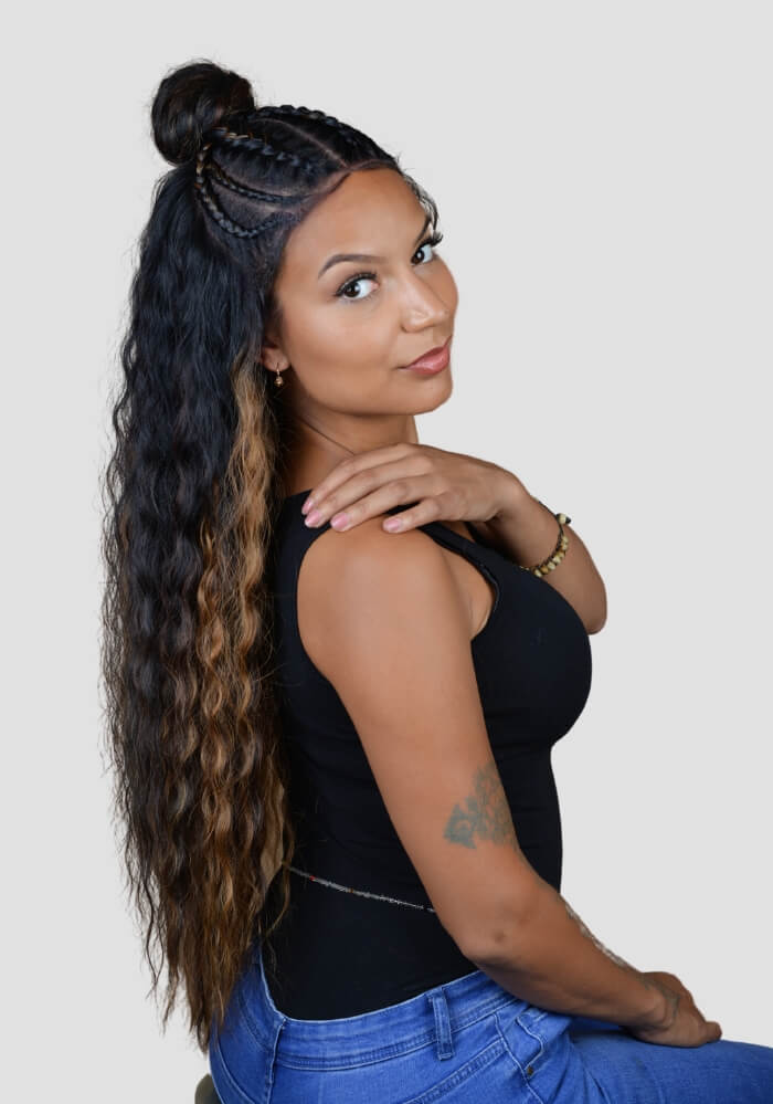 Connessione: Parrucca a treccine