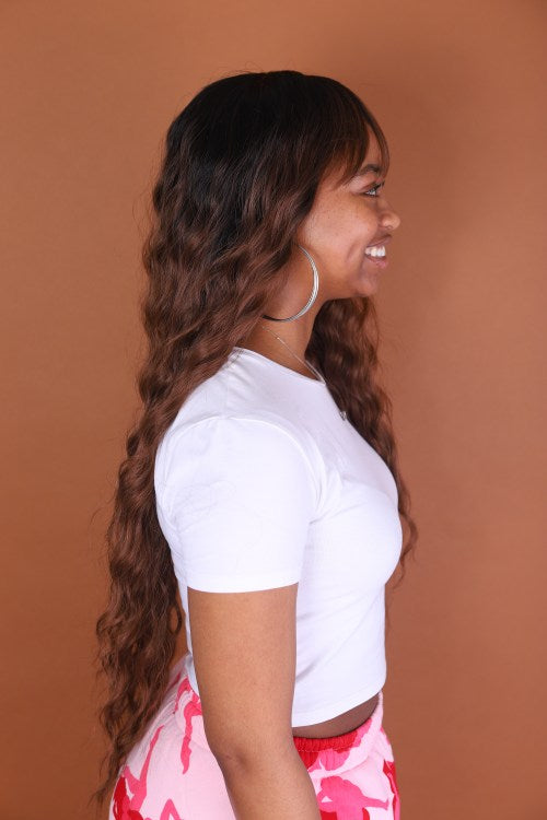 Cleo: Pruik met pony