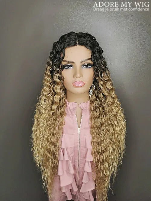 Riva: Peluca Rizada Caribeña