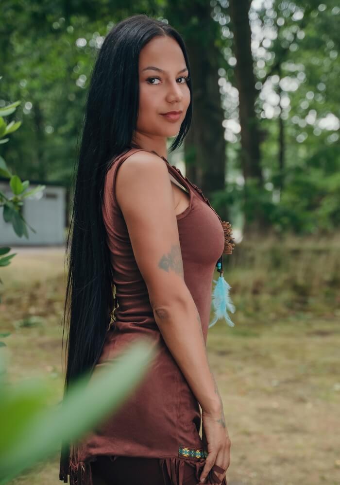 Change: Straight Middle Part Wigs