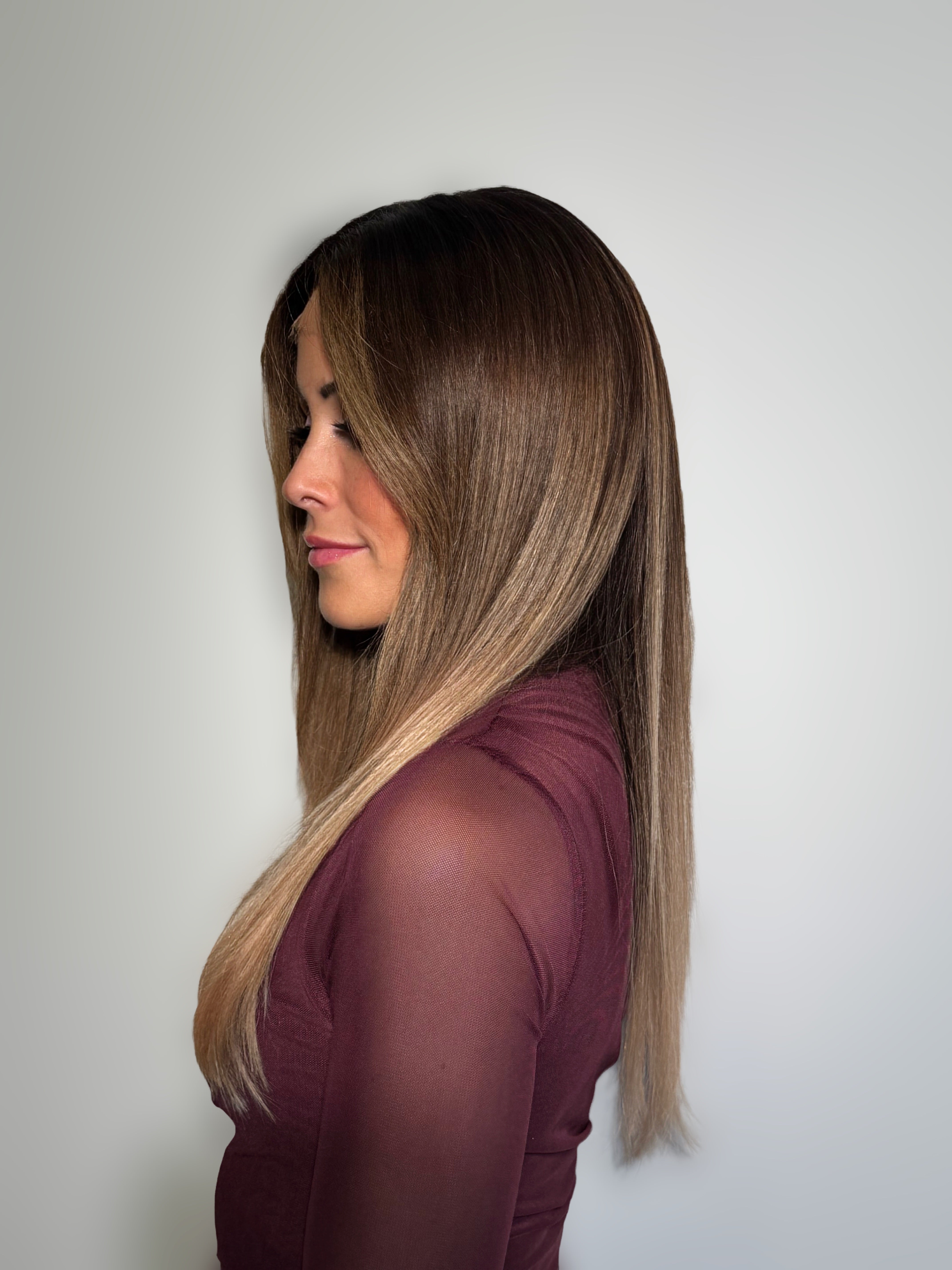 HD GlamLace Human Hair Wig Queen