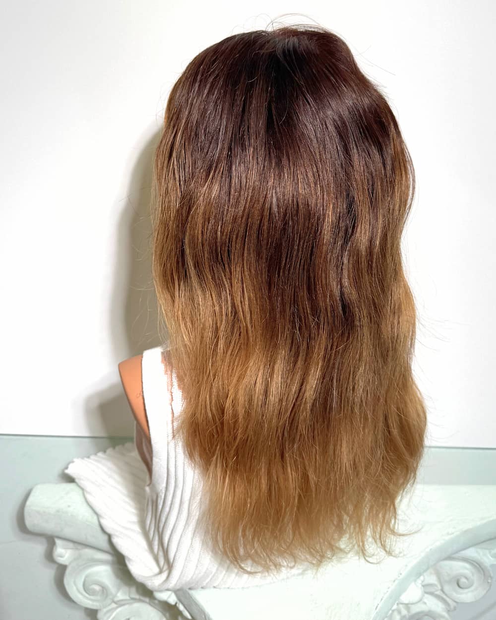 HD GlamLace Human Hair Wig Honeybee Natural Wave