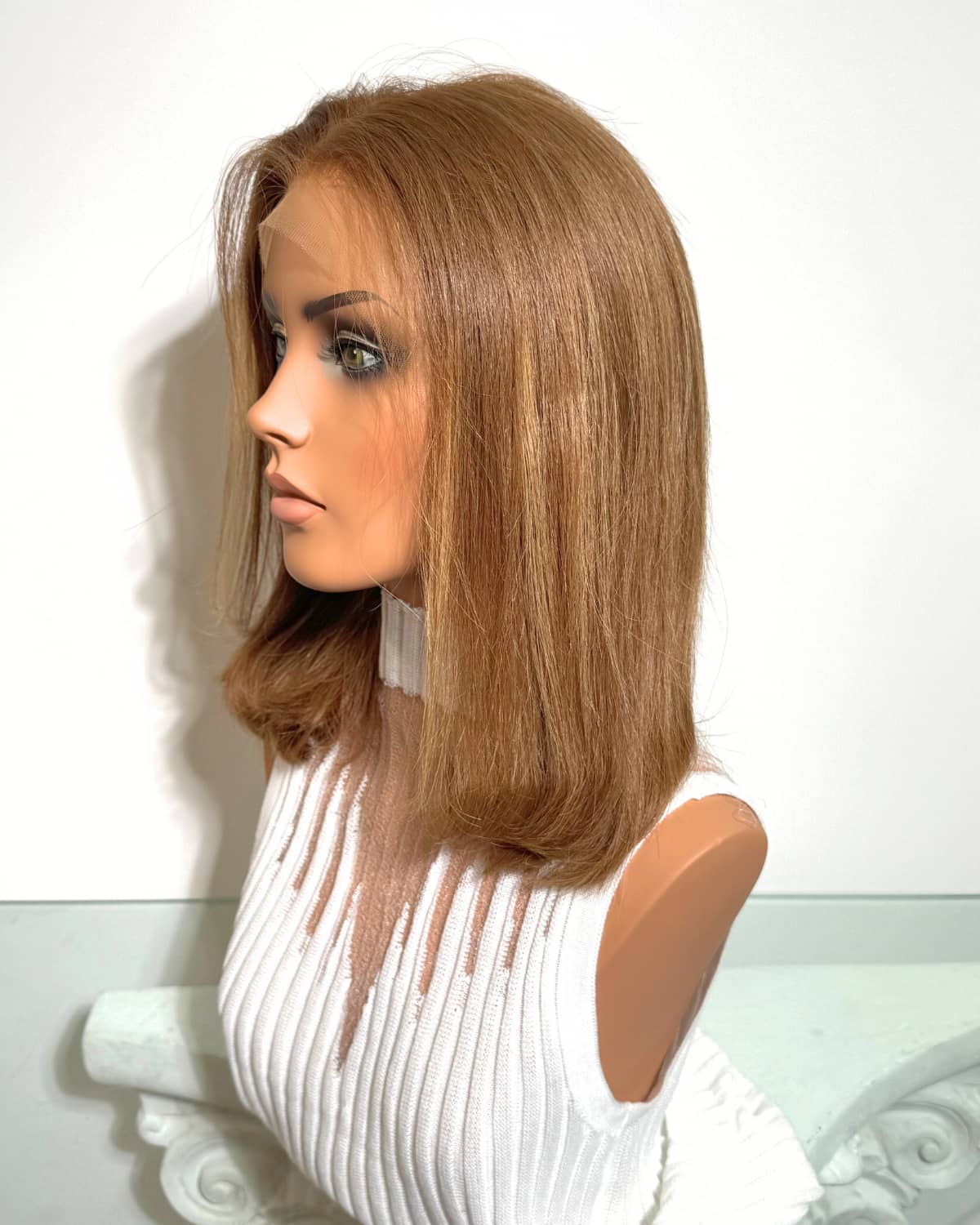 HD GlamLace Human Hair Wig Sparkle Pure Bob