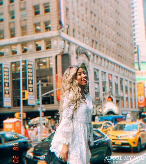 Jayla: parrucca biondo cenere