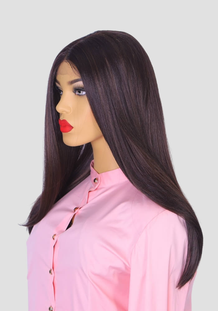 Joyful: Bruin Steil Haar