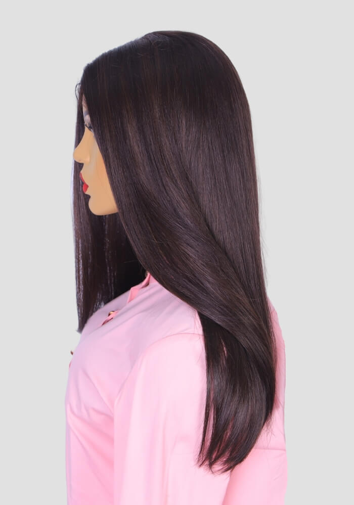 Joyful: Bruin Steil Haar