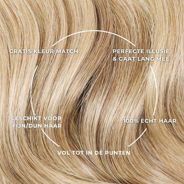 Diamond Platina Blond - Clip-Ins Sin Costuras