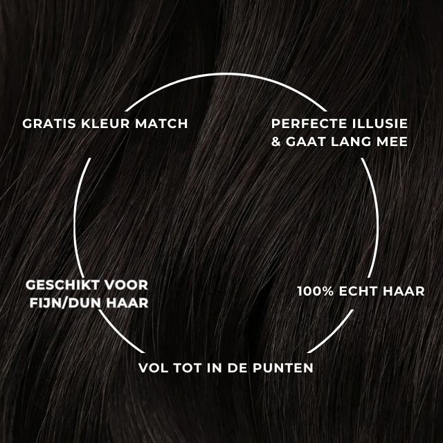 Deep Espresso - Clip-Ins Sin Costuras