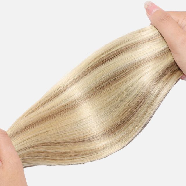 Diamond Platina Blond - Clip-Ins Sin Costuras