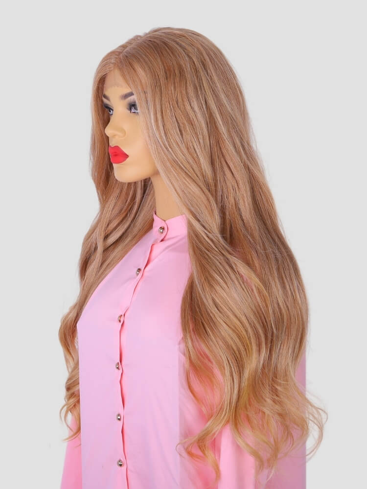 Lola: Peluca Marrón Dorado