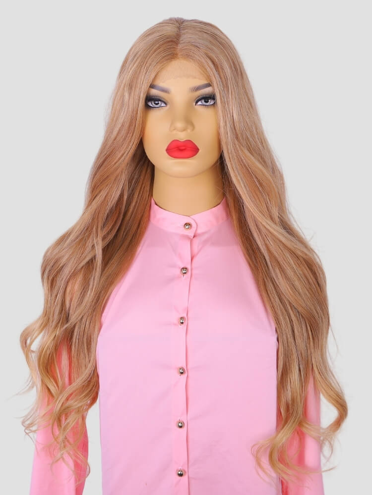 Lola: Peluca Marrón Dorado