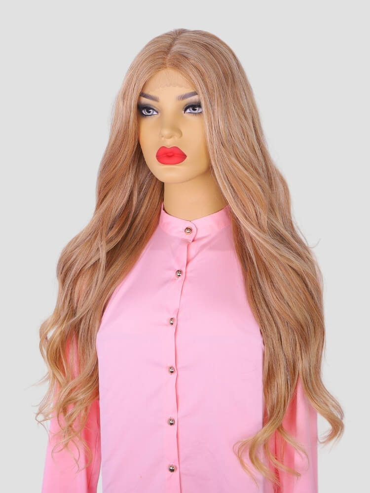 Lola: Peluca Marrón Dorado