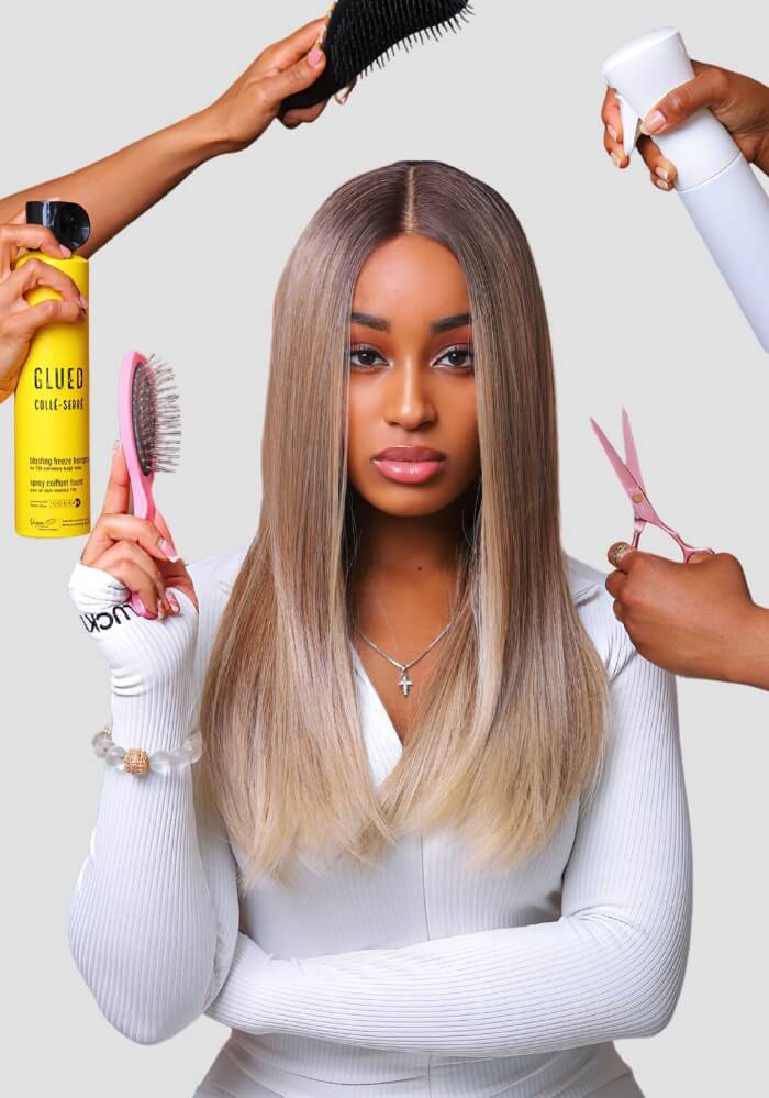 Majesty: Steile Lace Wig