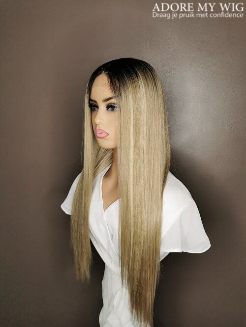 Change: Straight Middle Part Wigs